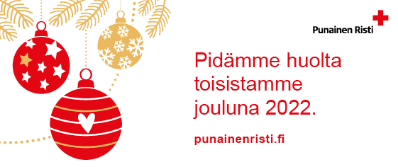 Pidämme huolta toisistamme jouluna 2022